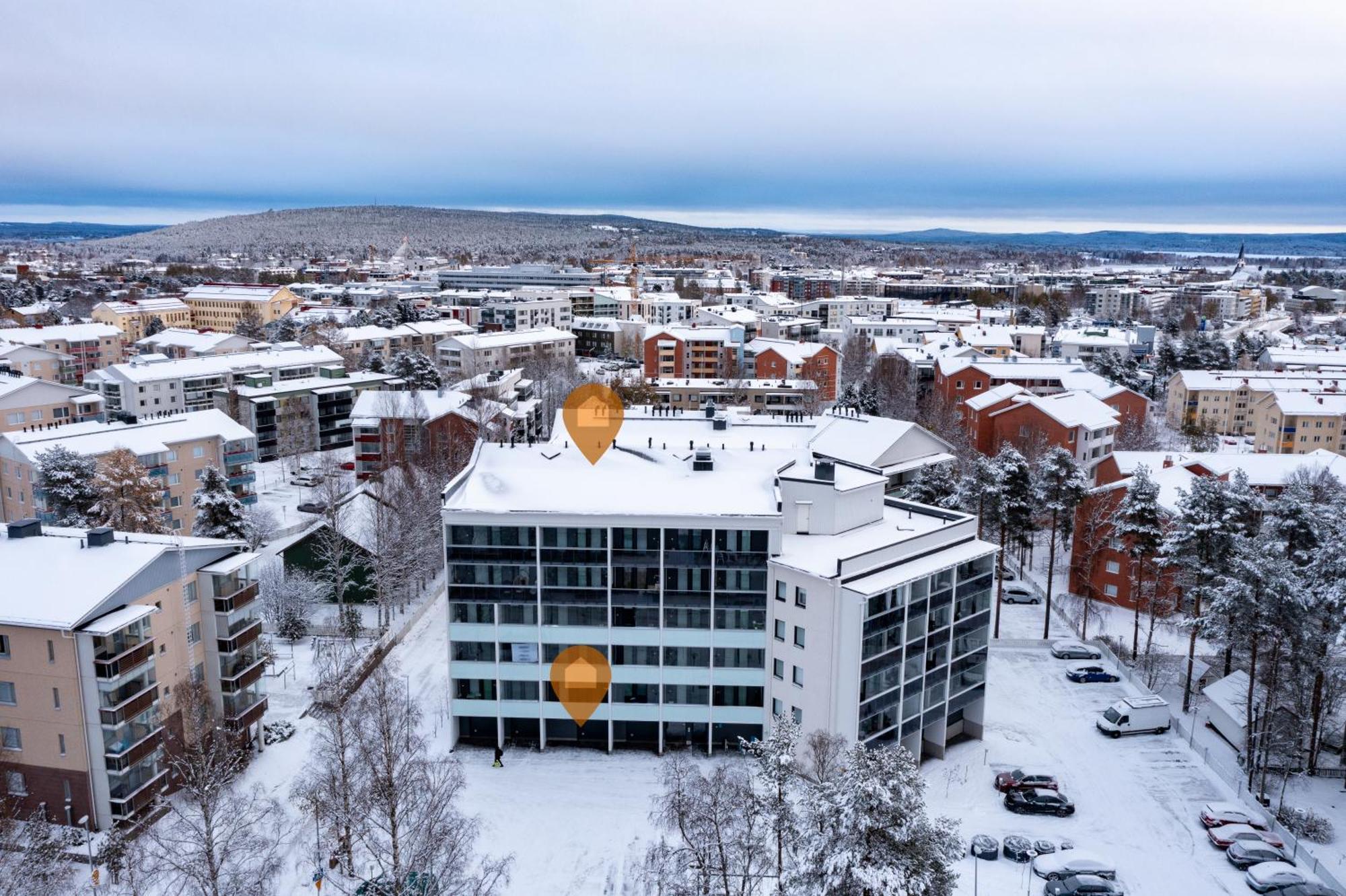 Bellarova Apartments Evakkotie Рованиеми Экстерьер фото